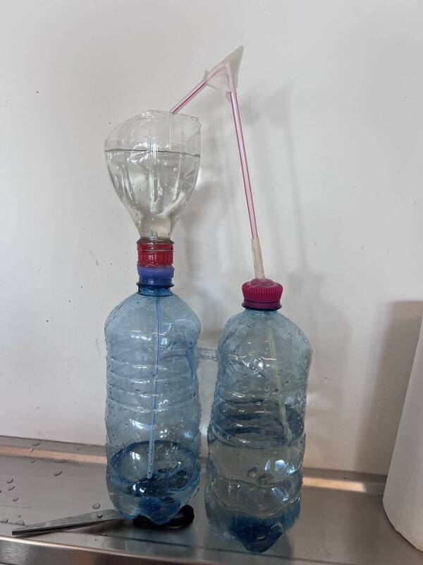 Bild 10 MINT MS Mittersill selbst gebaute Wasserpumpelow