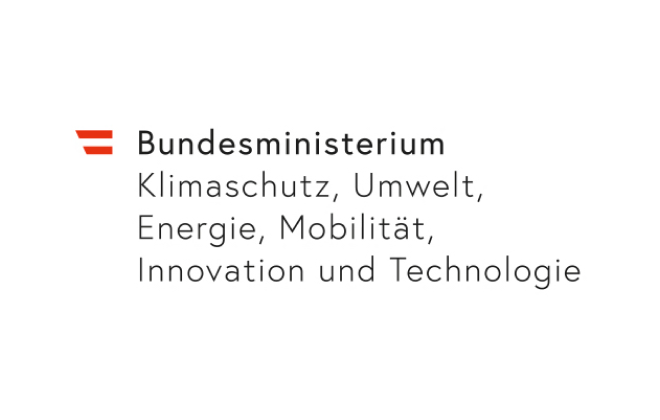 Logo Bundesministerium für Klimaschutz, Umwelt, Energie, Mobilität, Innovation und Technologie