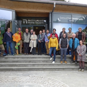 Wissenschaftliche Beirat mit dem Nationalpark-Direktorium, der Gruppe Forschung des Nationalparks Hohe Tauern und ForschungsexpertInnen vom Haus der Natur und dem Projekt „Langzeitmonitoring“ c NPHT Guggenberger