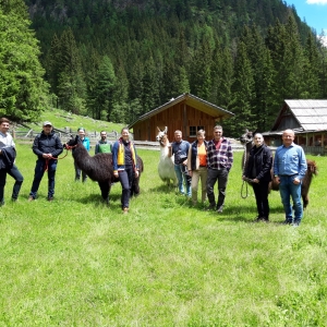 Expeditionsgruppe bei der Stockerhütte c Grischnig Stefanie