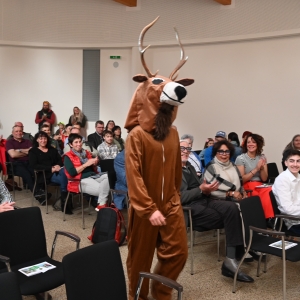 Hansi Hirsch bei der Saisoneröffnung im Besucherzentrum MallnitzFoto NPHT_Peter Schober (11)