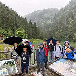 Exkursion der chinesischen Schülergruppe ins Hollersbachtal © NPHT/M. Lehnert
