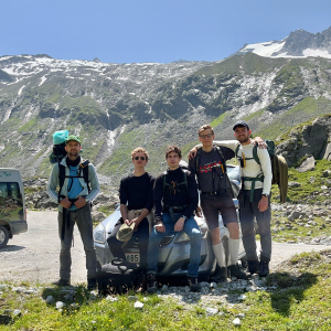 Das fünfköpfige Team der ELISE Filmproduktionen im Obersulzbachtal © NPHT/S.Lerch