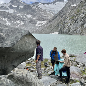 Medienstipendanten bei Aufnahmen am Sulzsee © Filmproduktionen ELISE