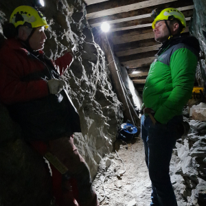 Arbeitsbesprechung im Bergwerk Hochfeld_c_S-Moser